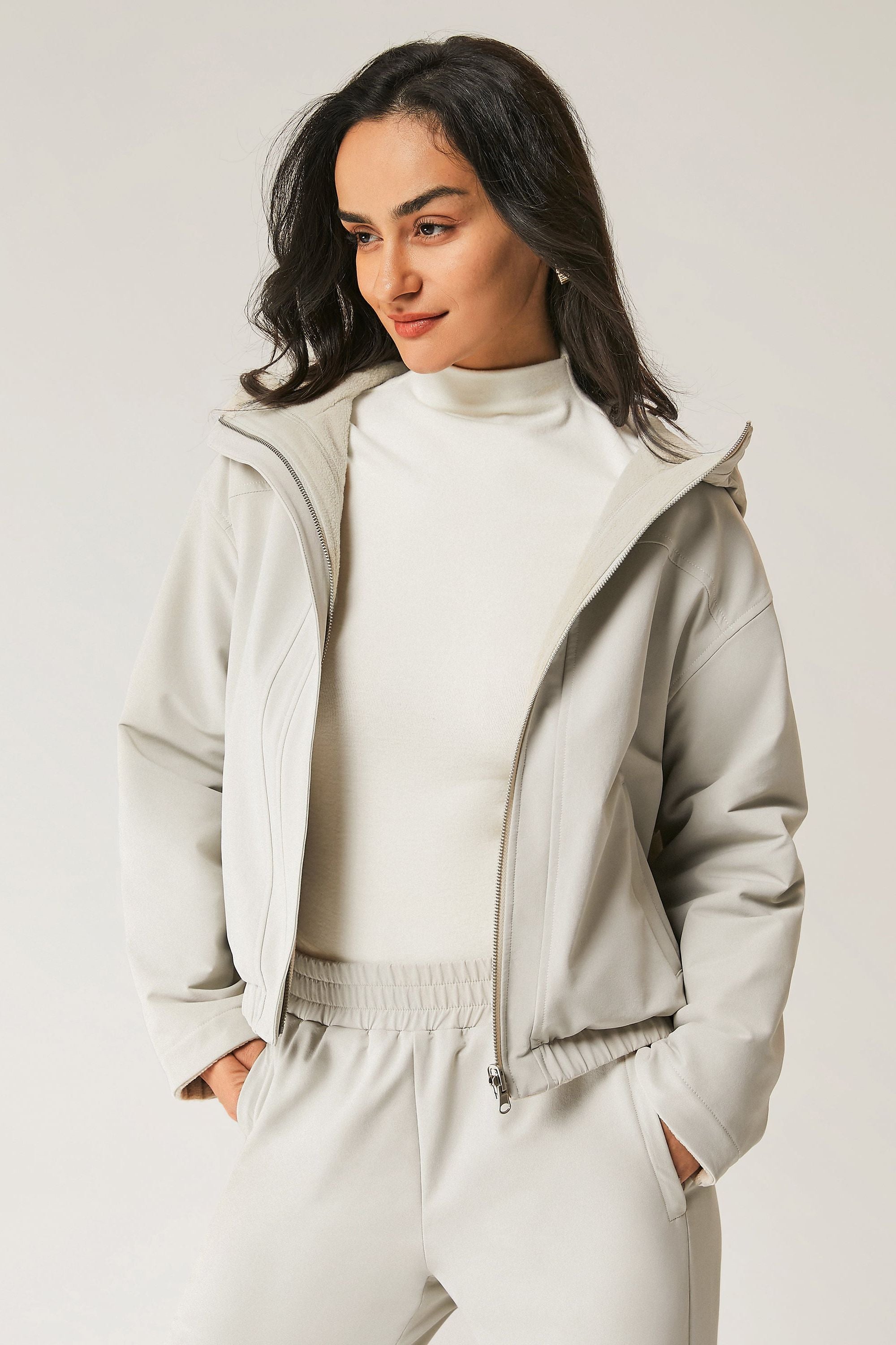 2Pcs Set Water-Proof Reversable Jacket & Elastic Waist Pant