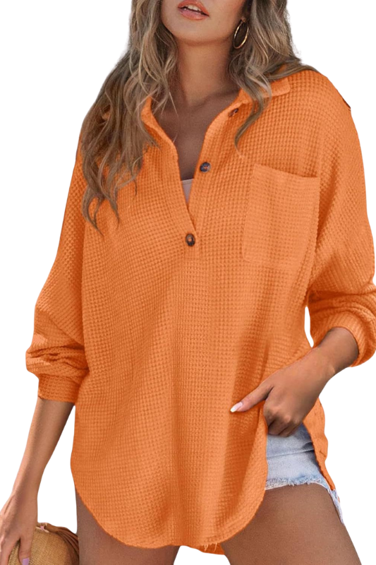 Casual V-Neck Blouse