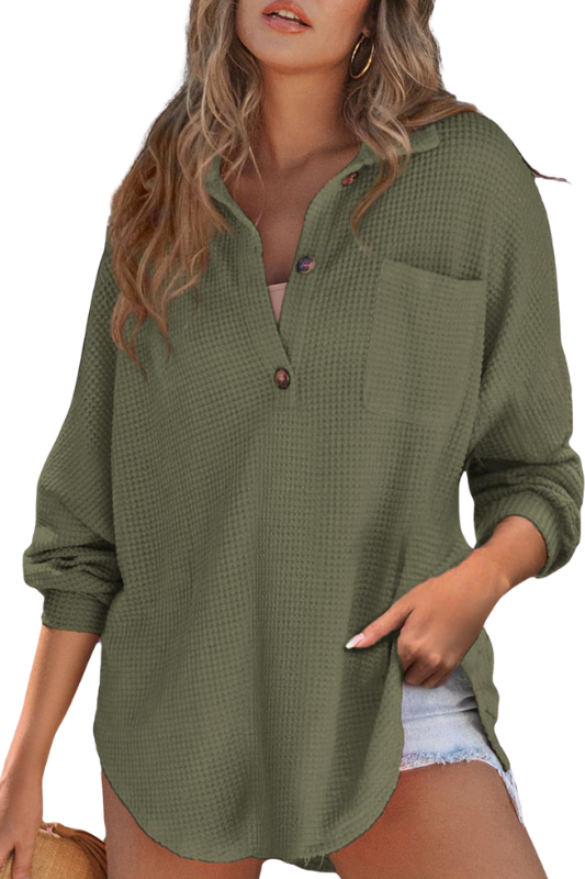 Casual V-Neck Blouse