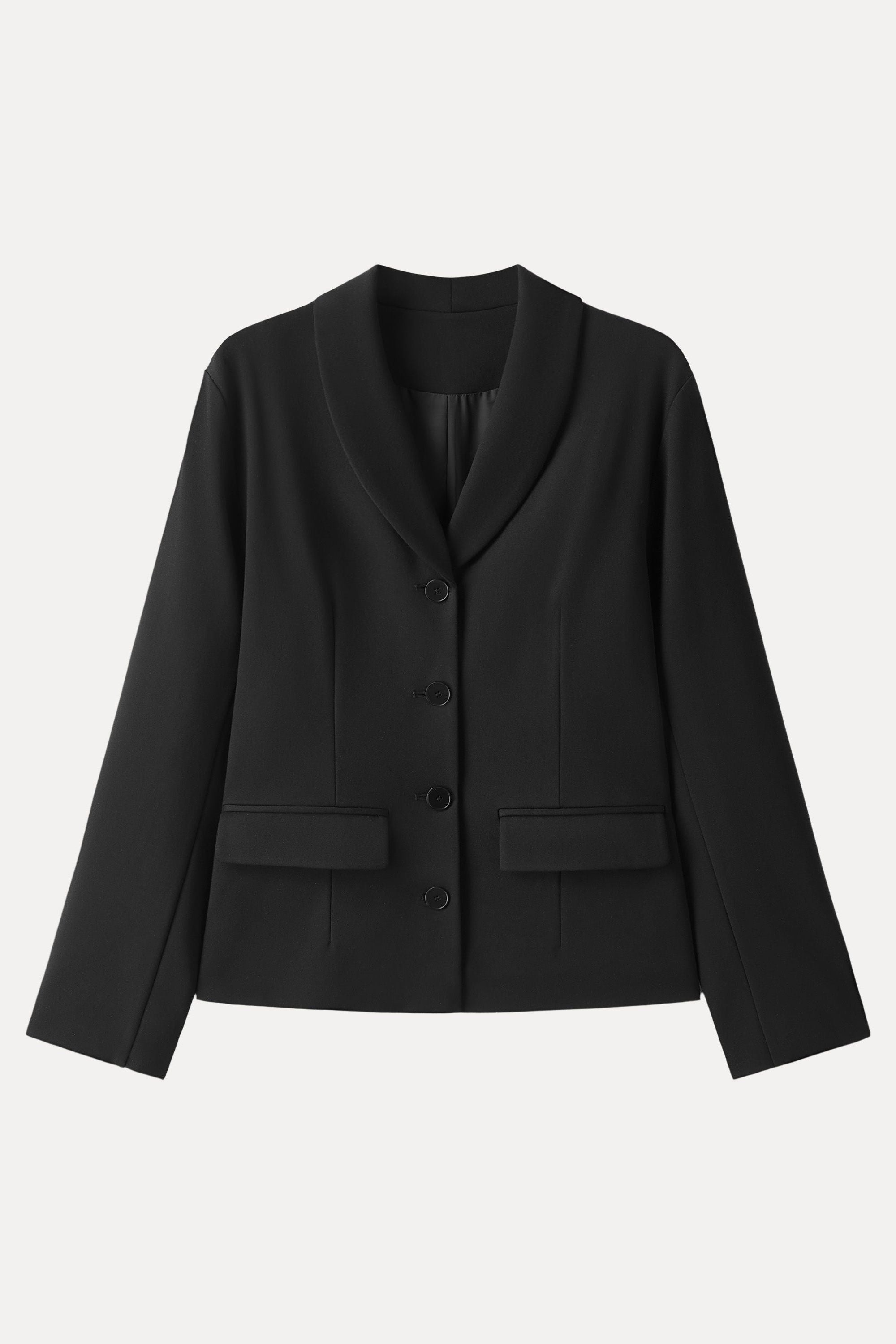 Button Front Blazer