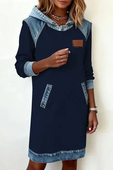 Casual Hoodie Dress