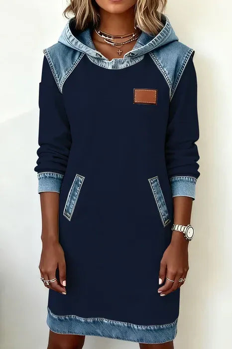 Casual Hoodie Dress