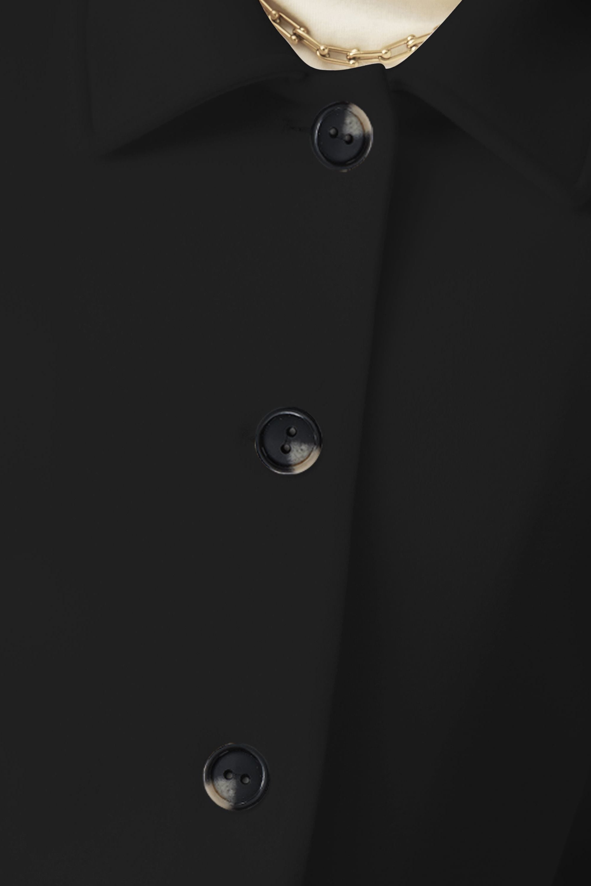 Belted Button Front Jacket