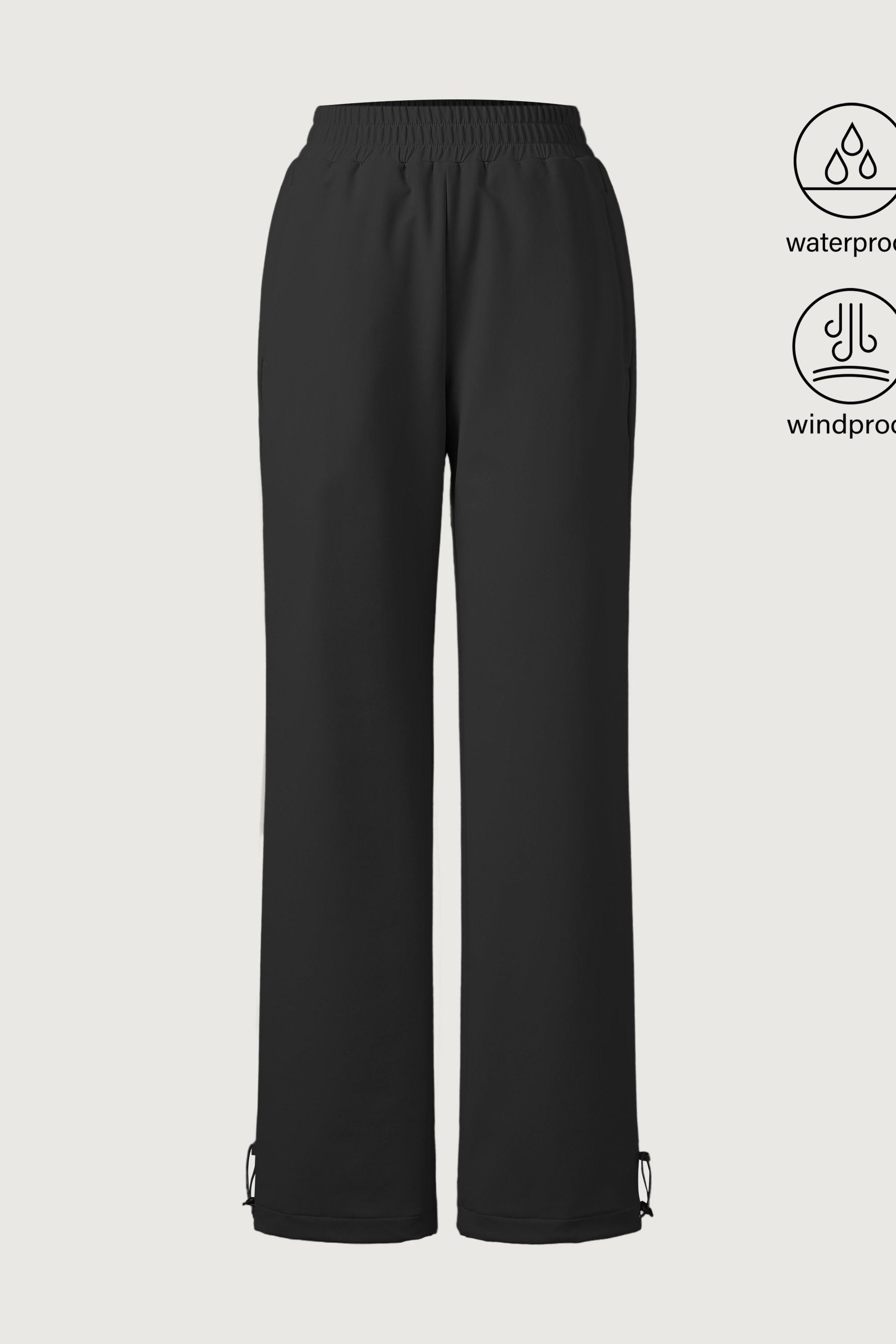 Water-Proof Fleece-Lined Elastic Waist Pant