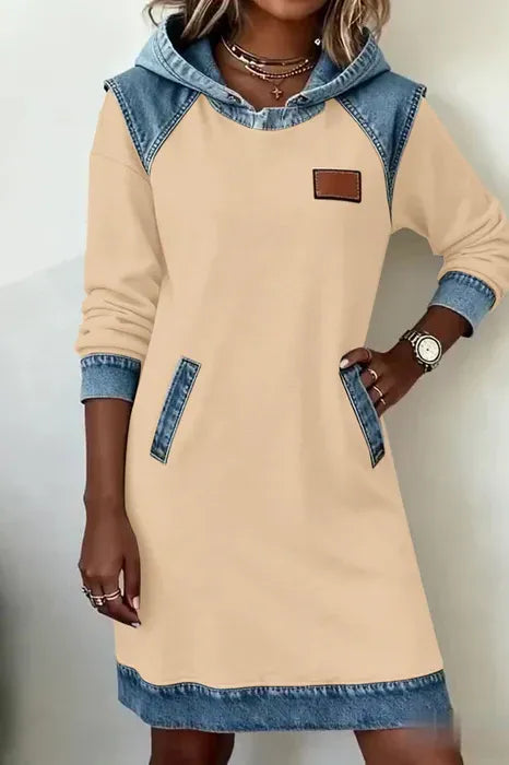 Casual Hoodie Dress