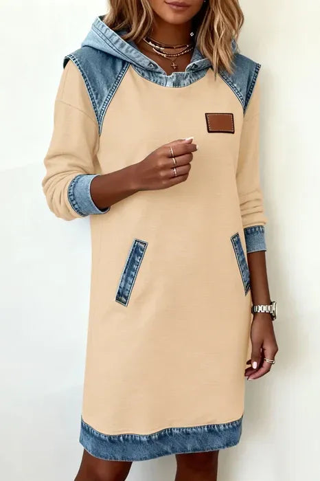 Casual Hoodie Dress