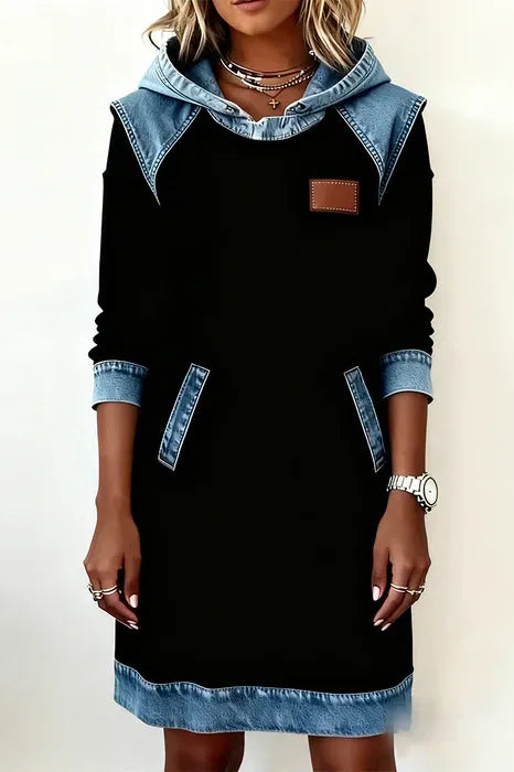 Casual Hoodie Dress
