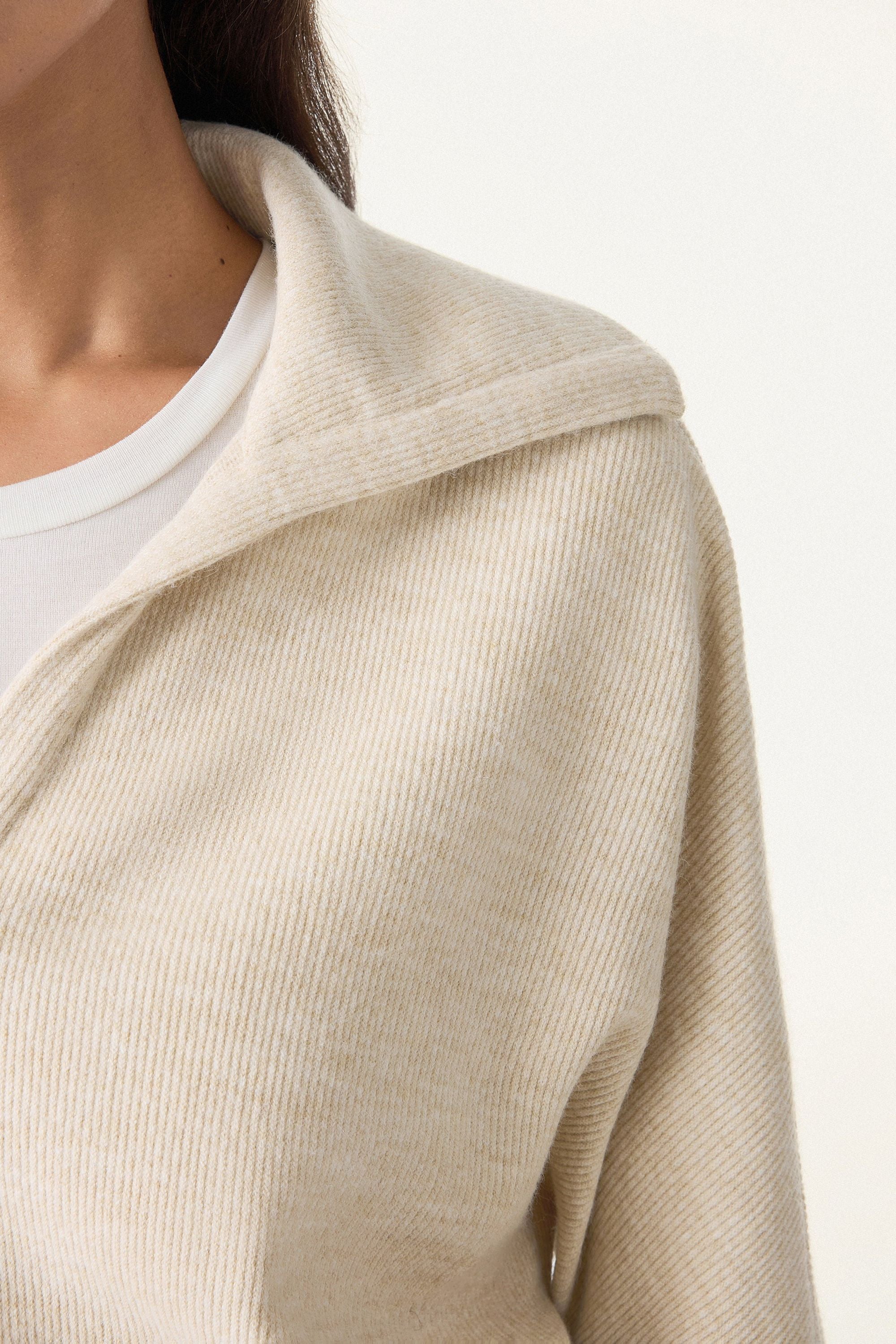 V-Neck Batwing Sleeve Pullover