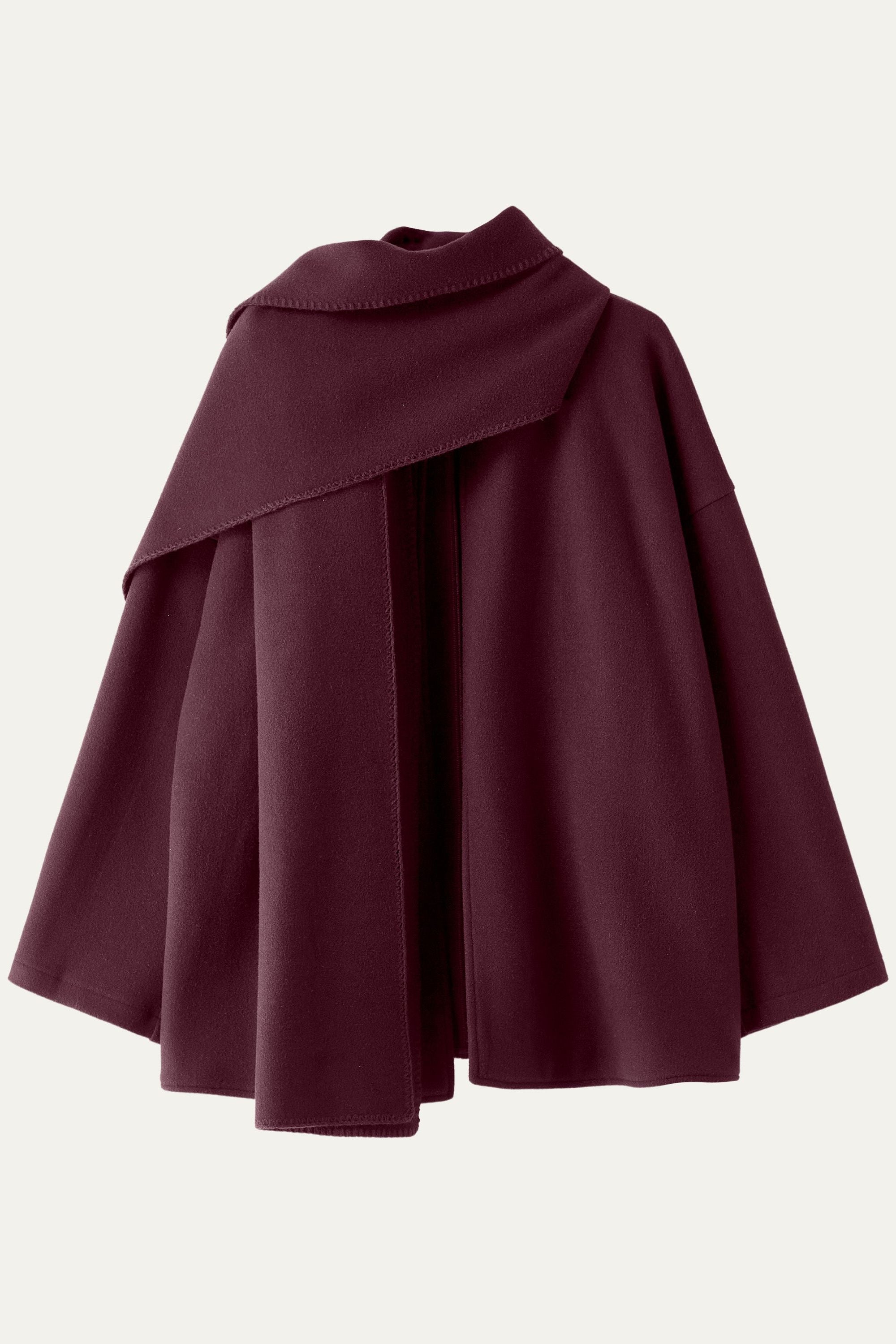 Oversized Scarf Jacket