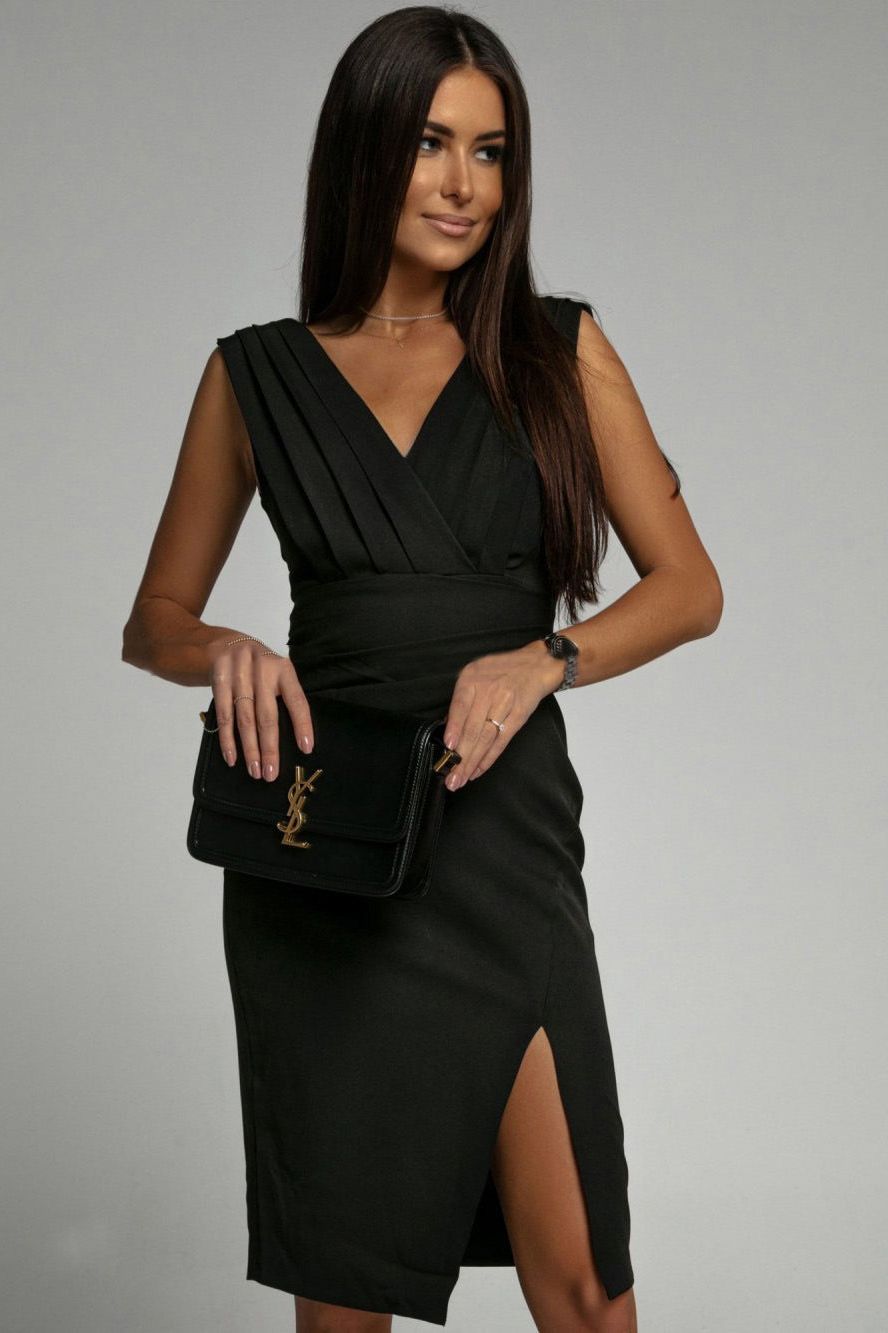 Scarlet Temptation Wrap Dress