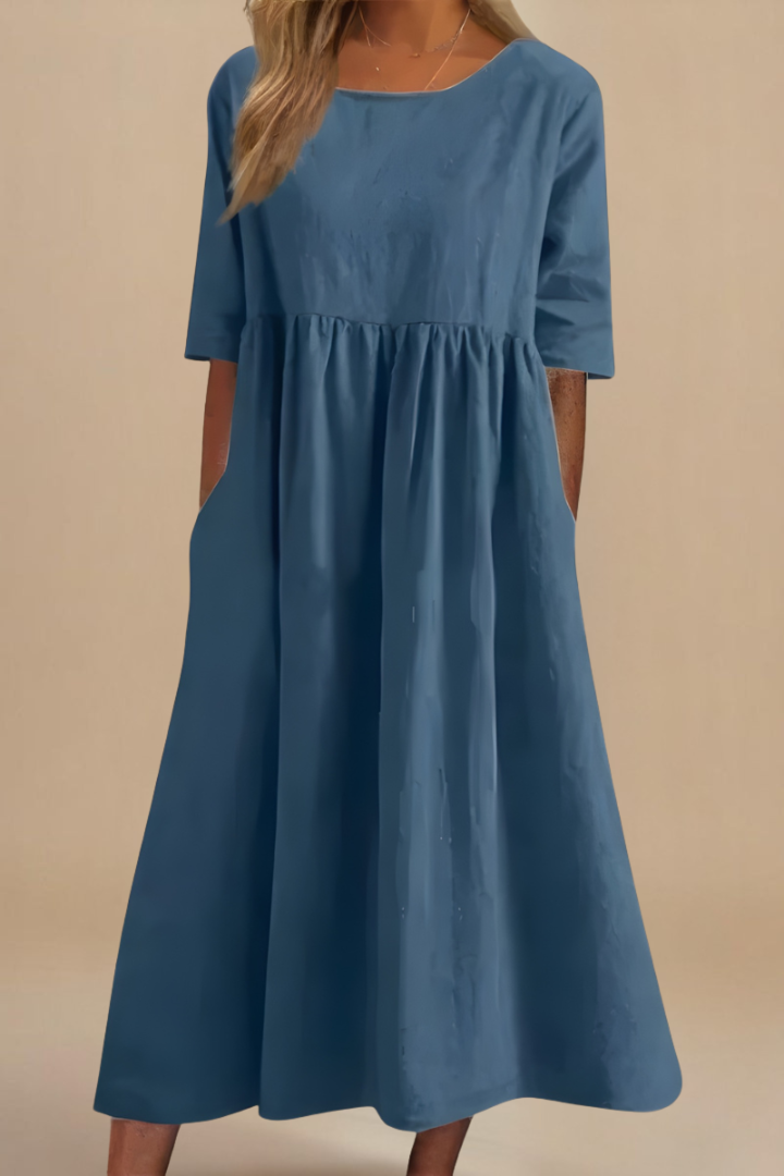 Effortless Elegance Midi Dress