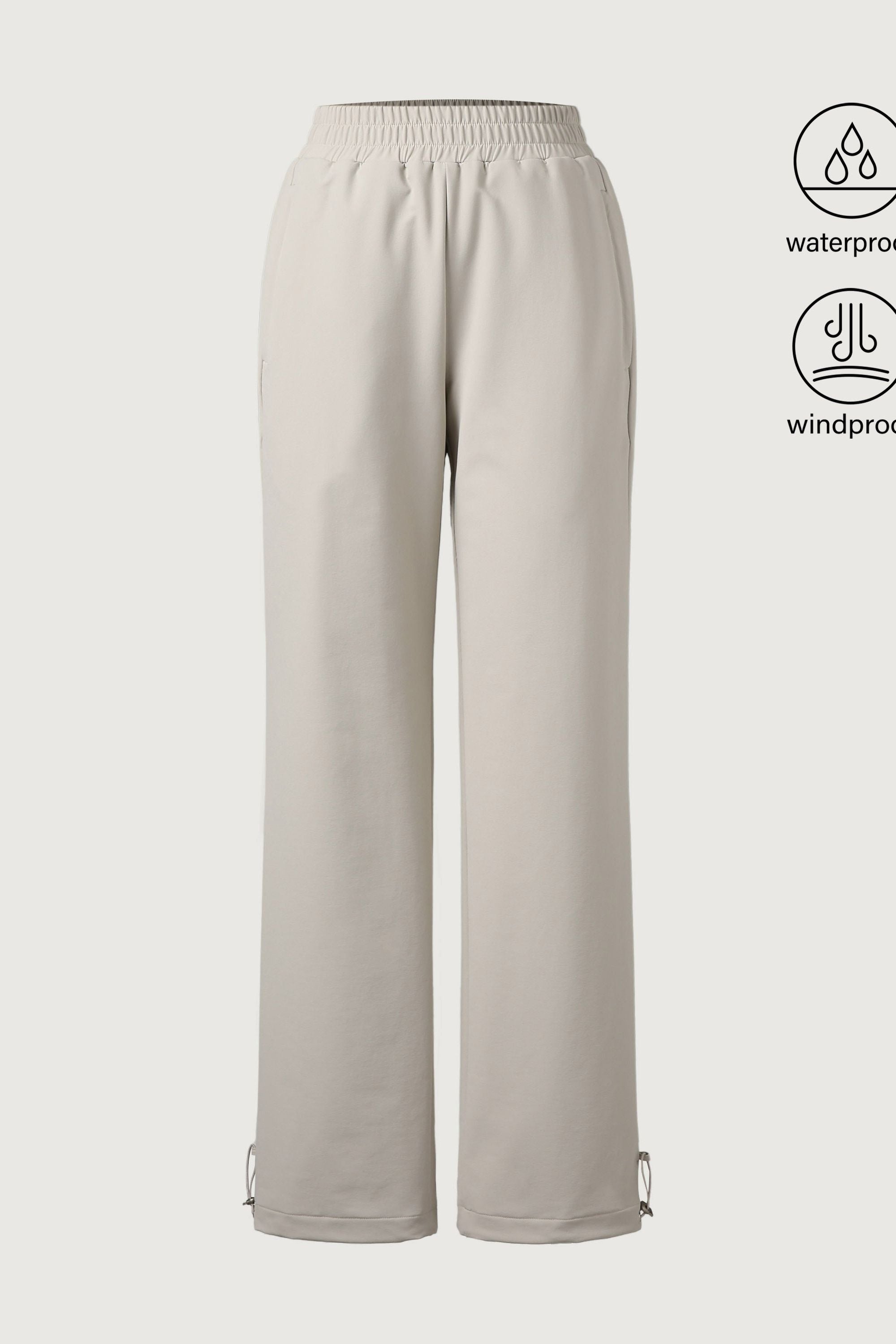Water-Proof Fleece-Lined Elastic Waist Pant