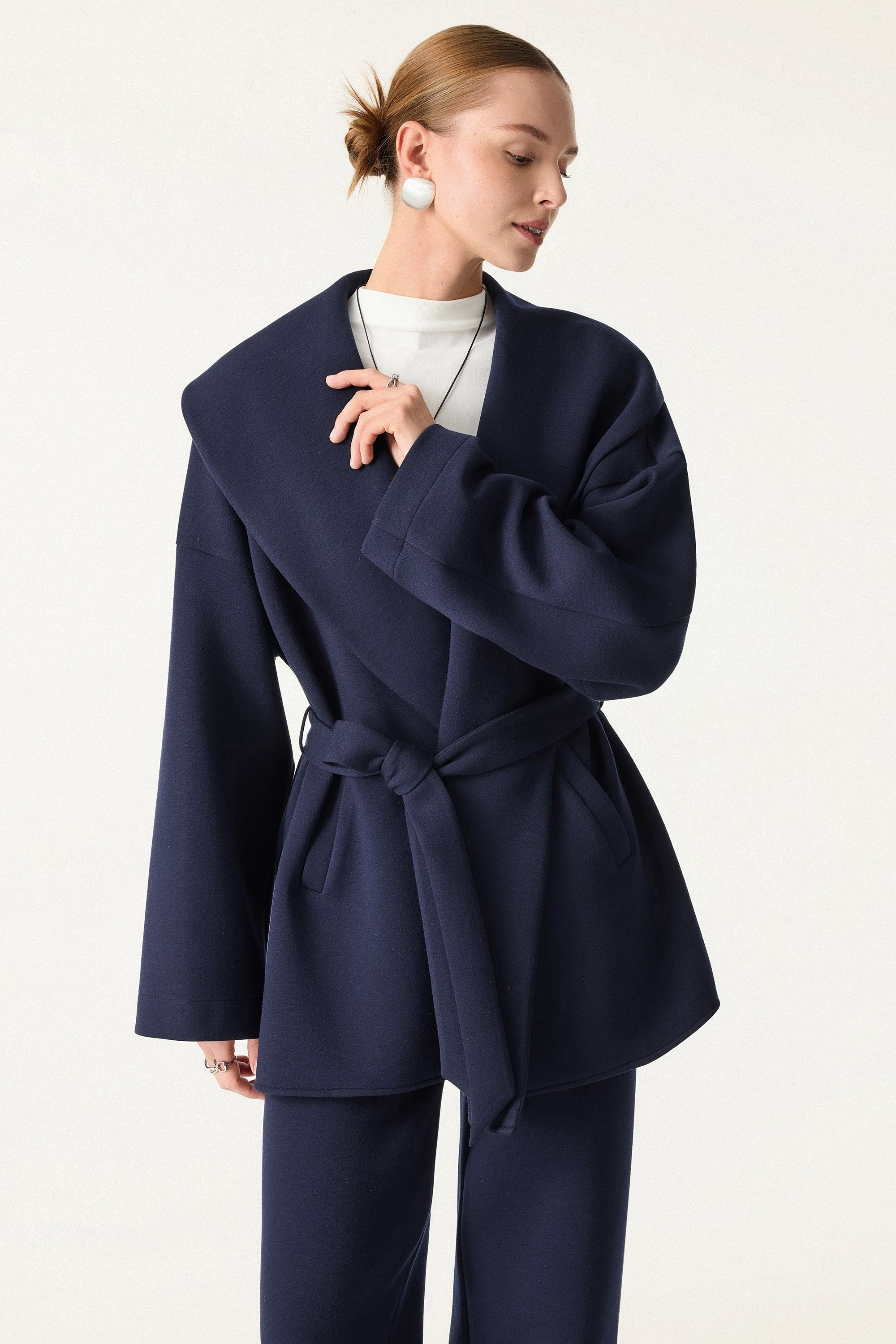 Belted Robe Jacket