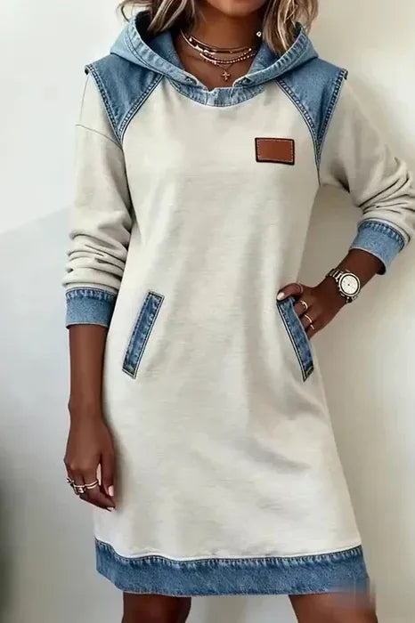 Casual Hoodie Dress