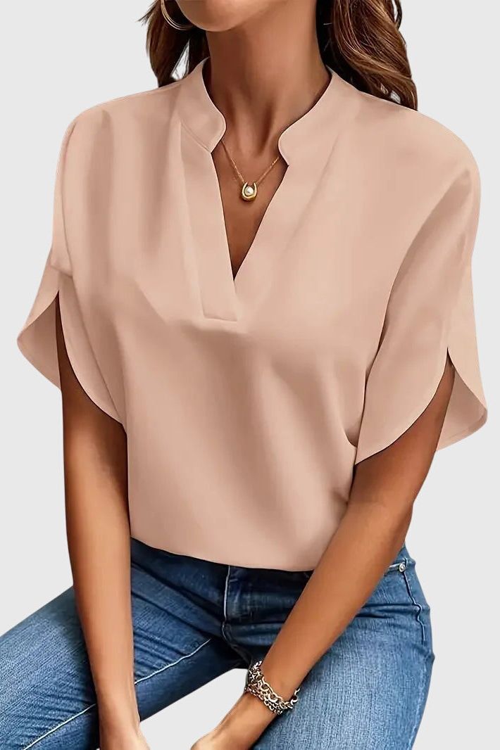 Elegant V-Neck Shirt