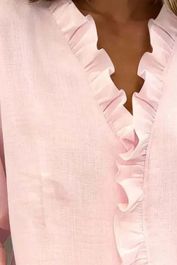 Camicetta con volant Zafira