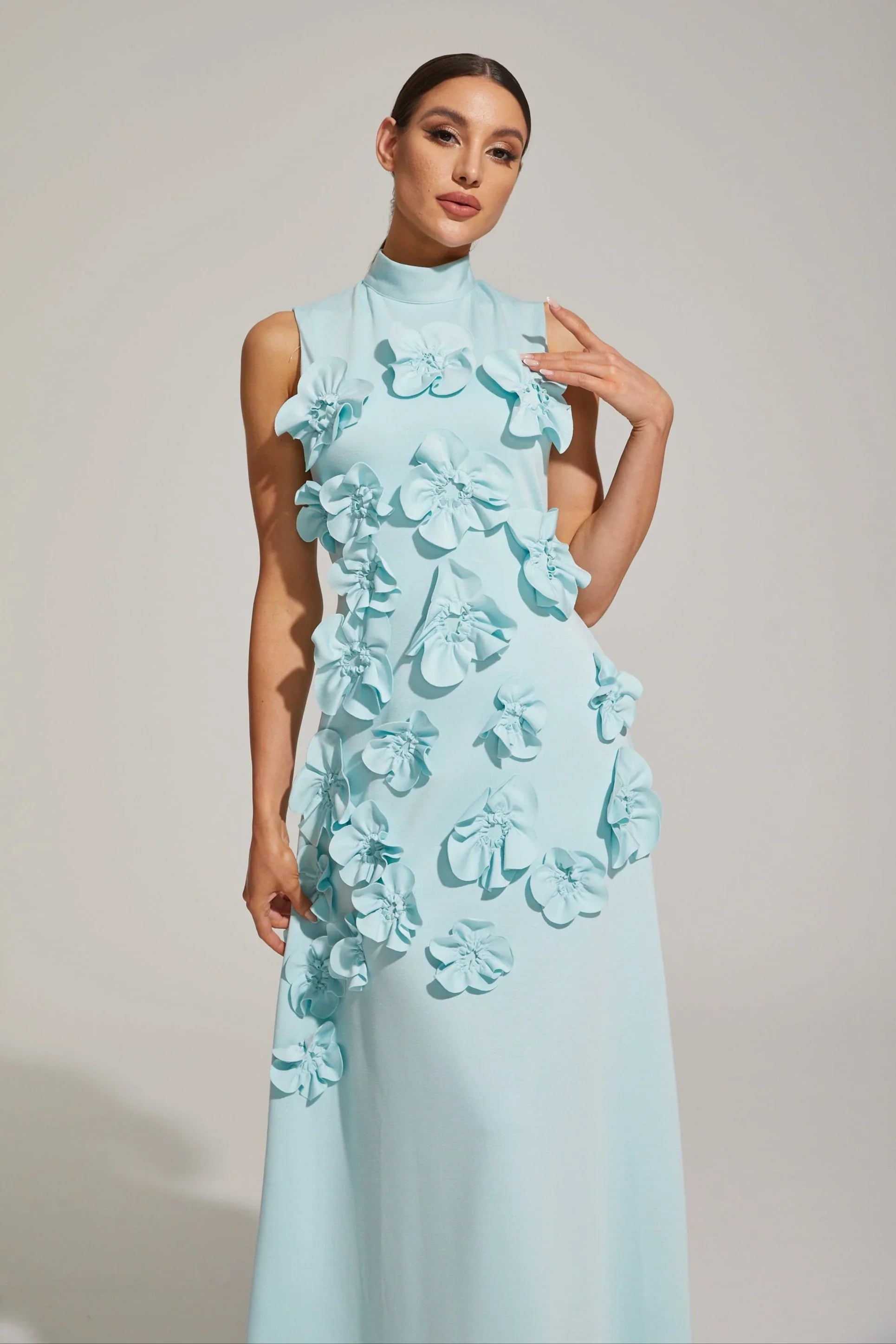 Camellia Floral Maxi Dress