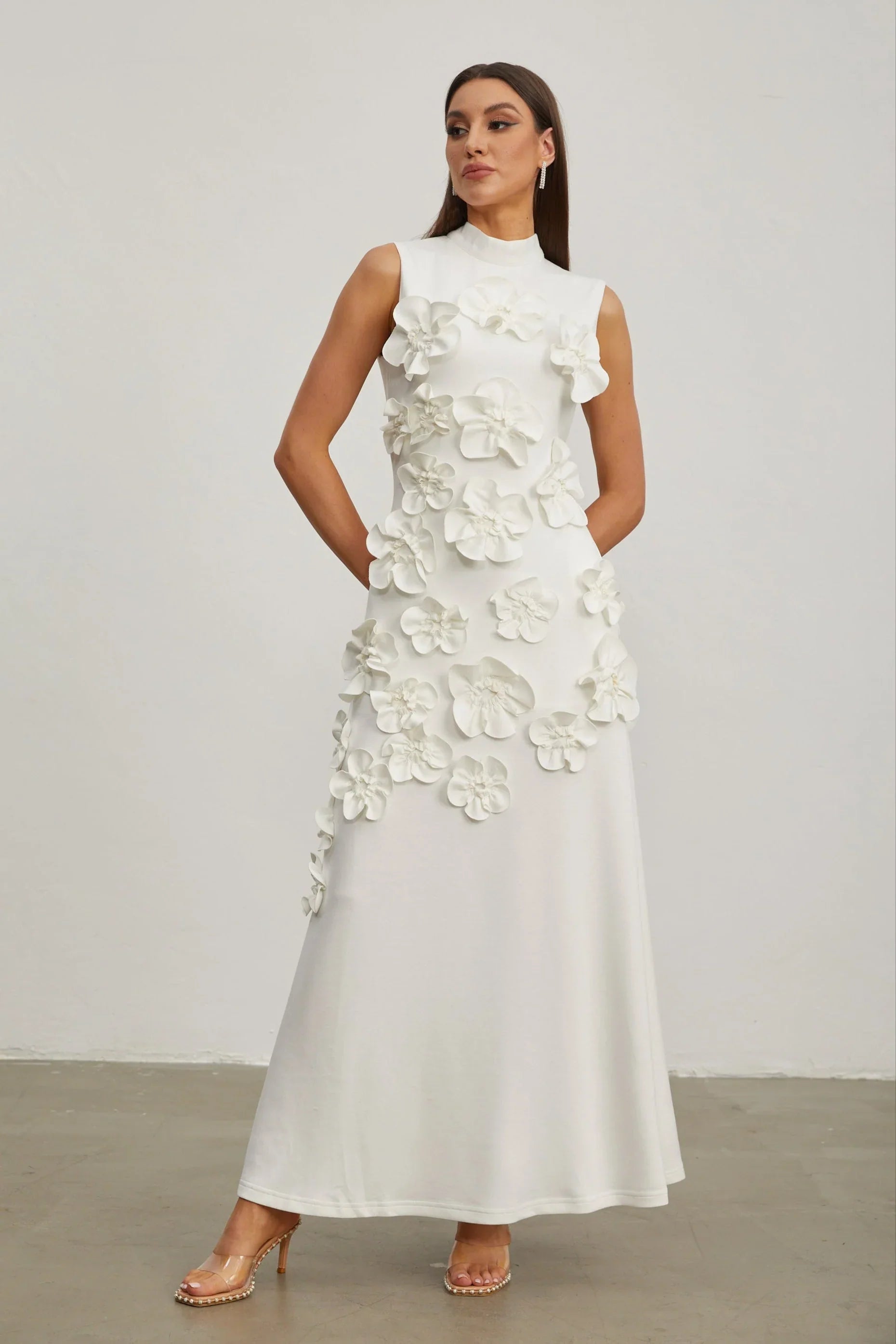 Camellia Floral Maxi Dress