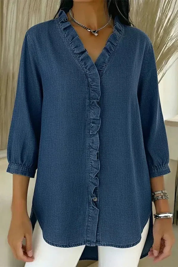 Camicetta elegante in denim