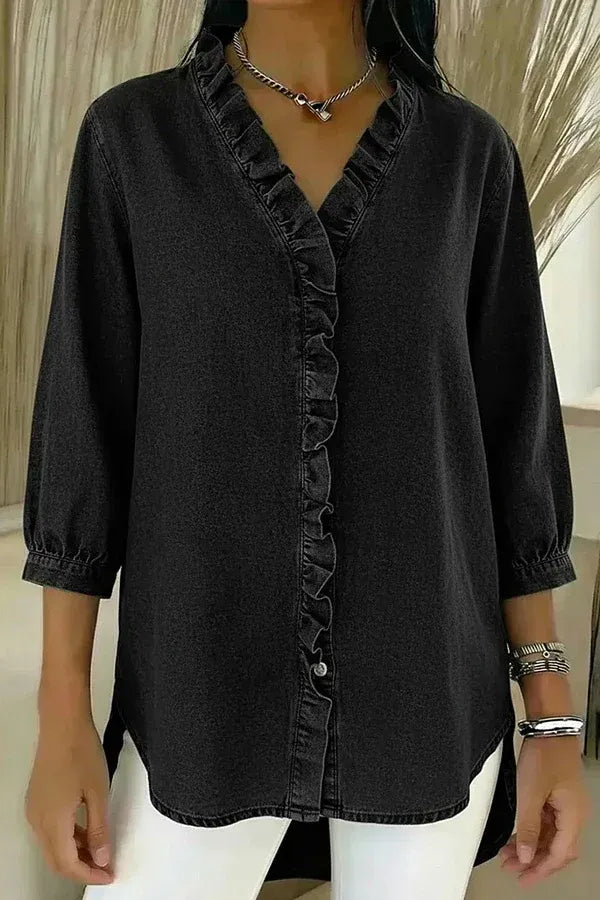 Camicetta elegante in denim