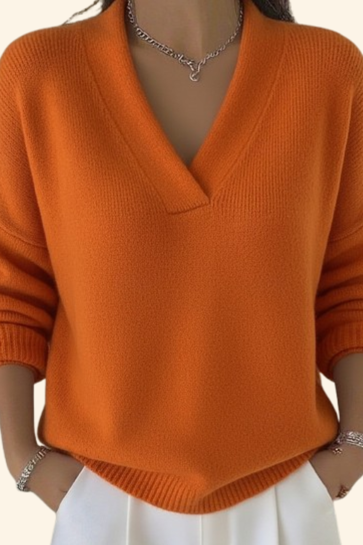 Alea Luxe V-Neck Top