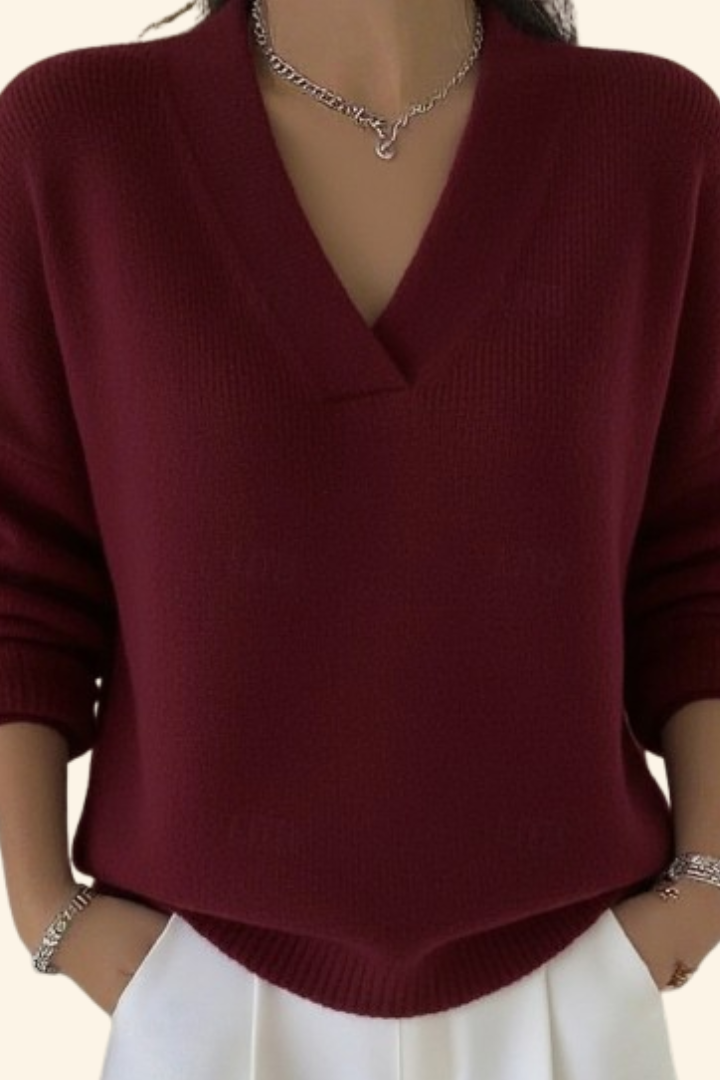 Alea Luxe V-Neck Top