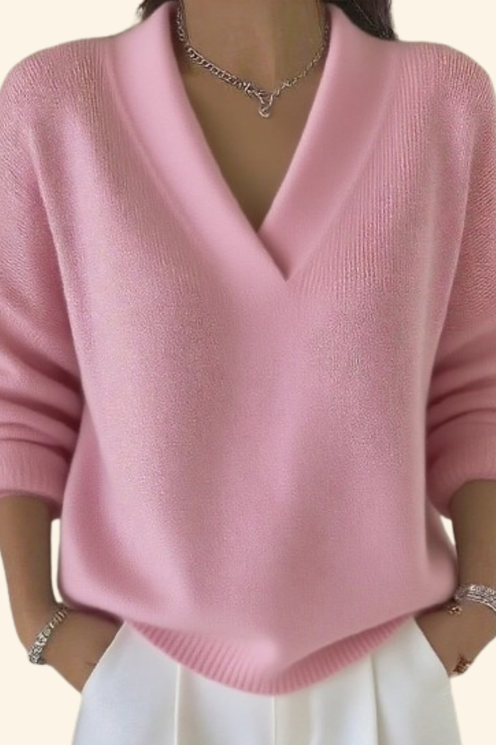 Alea Luxe V-Neck Top