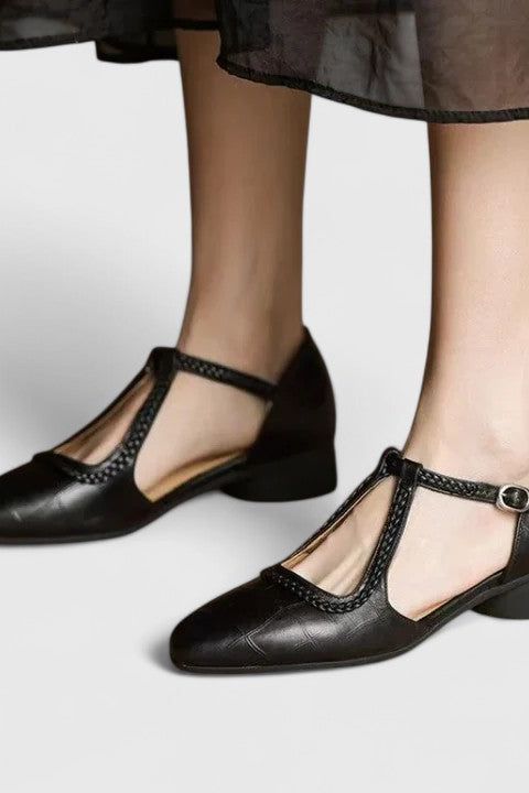 Delphine | Elegant Flat Sandals