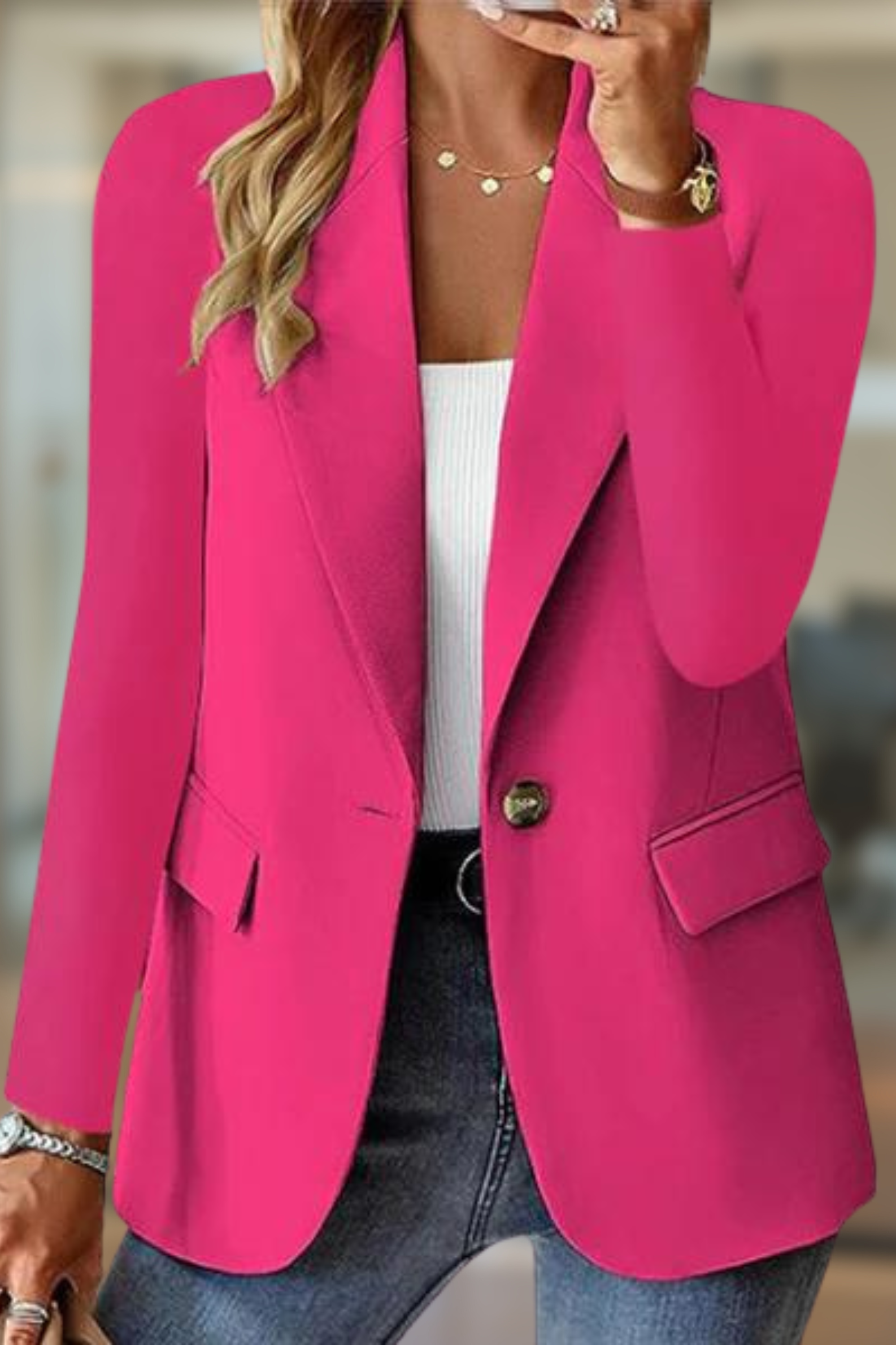 Timeless Chic Tailored Blazer
