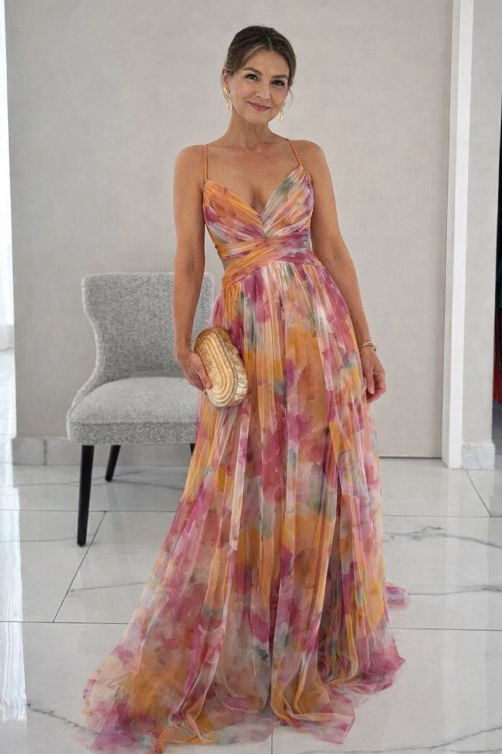 Romance Ombre Maxi Dress