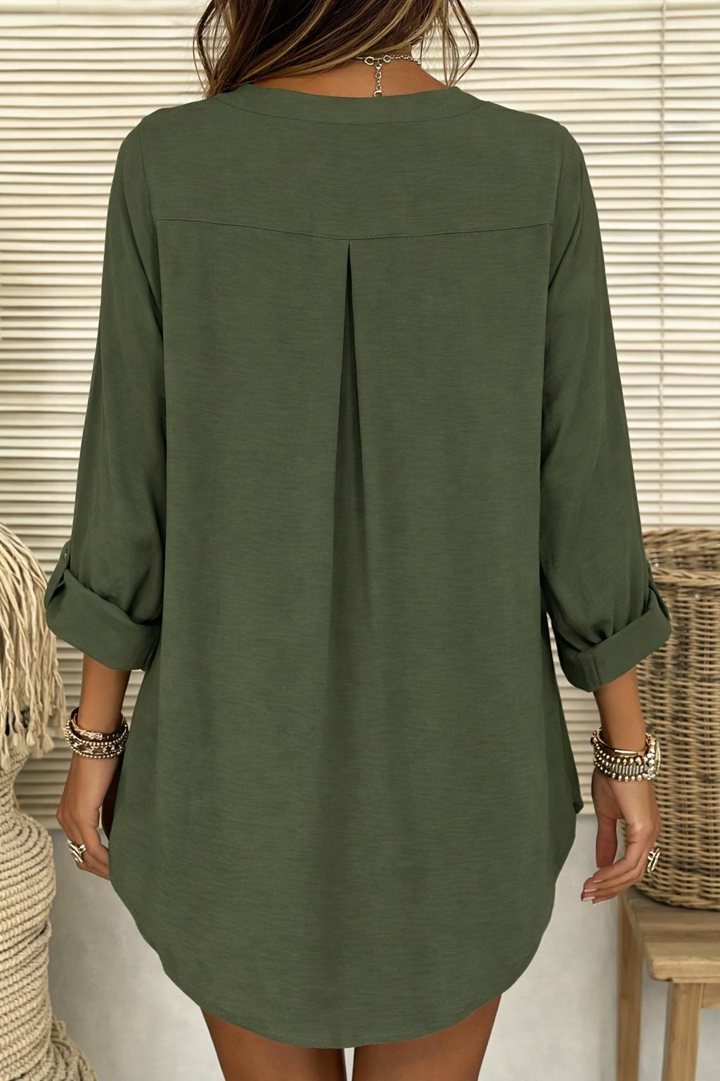 Calista Linen Blouse