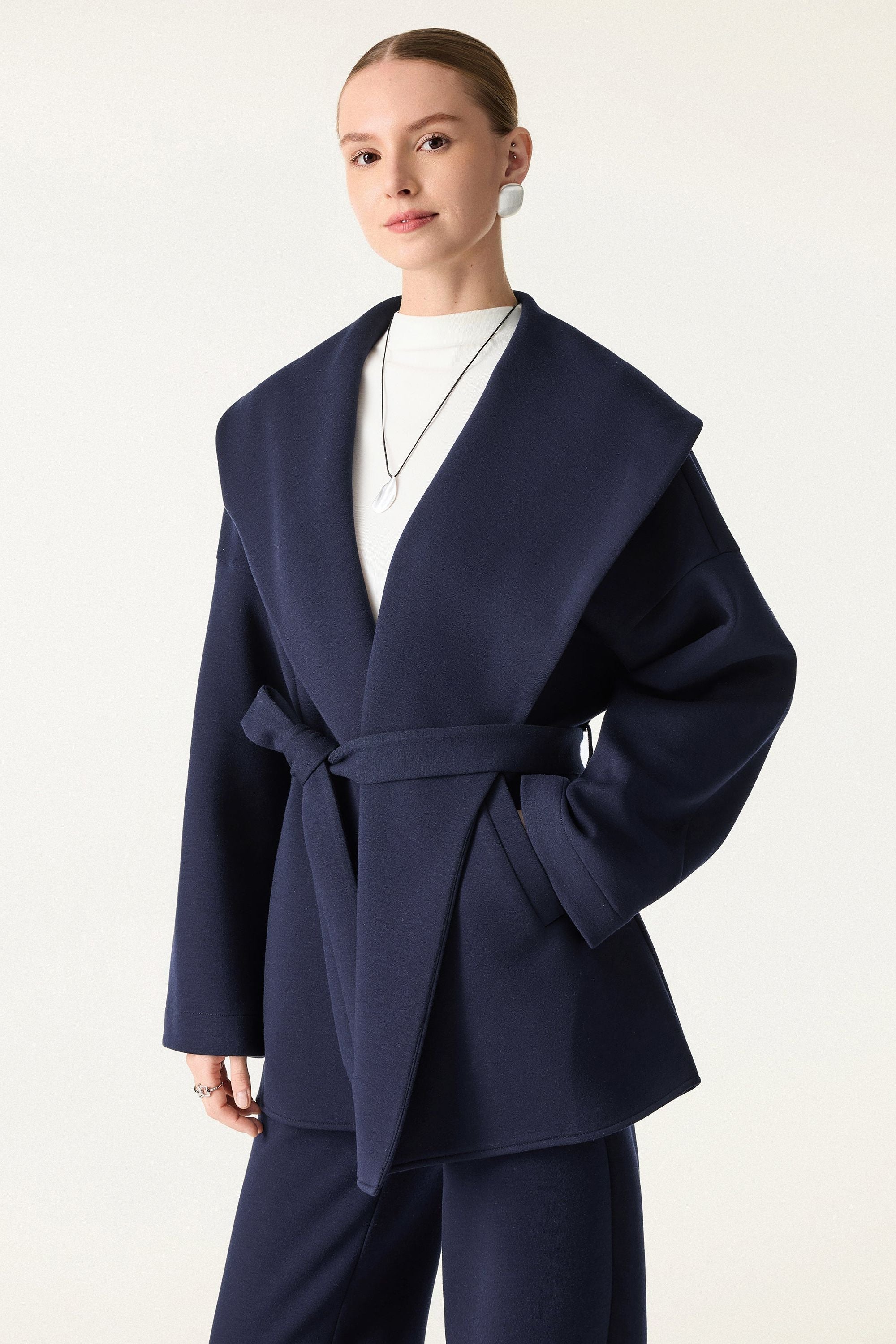 Belted Robe Jacket