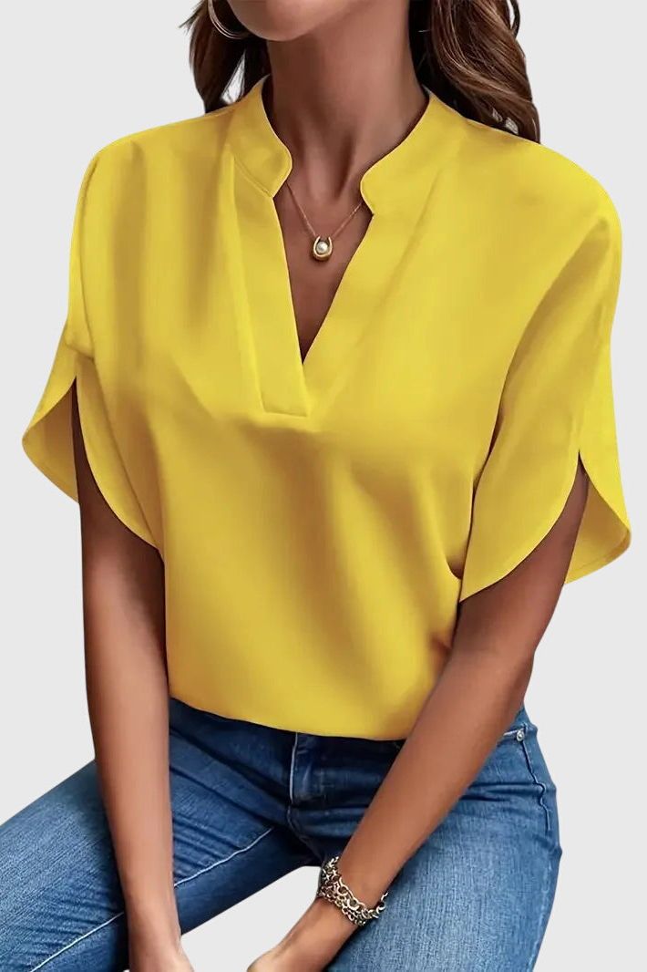 Elegant V-Neck Shirt