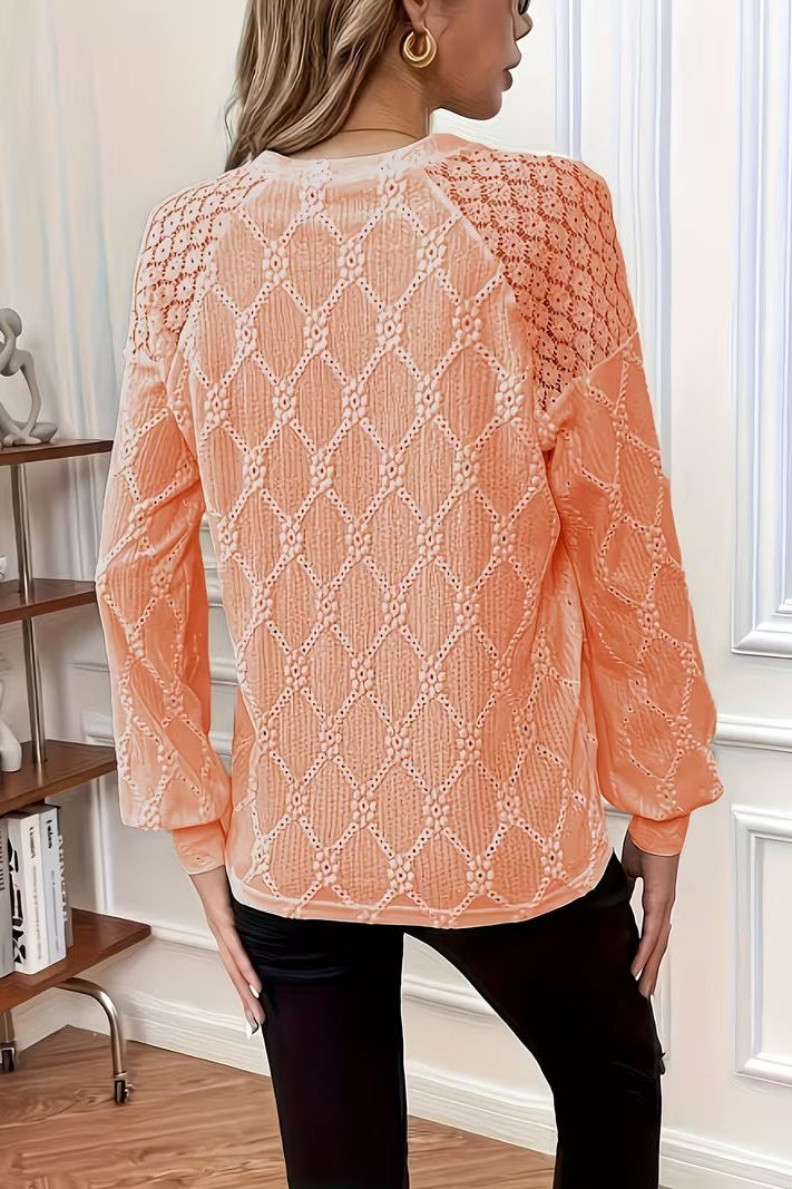 Charm Lace Detail Blouse