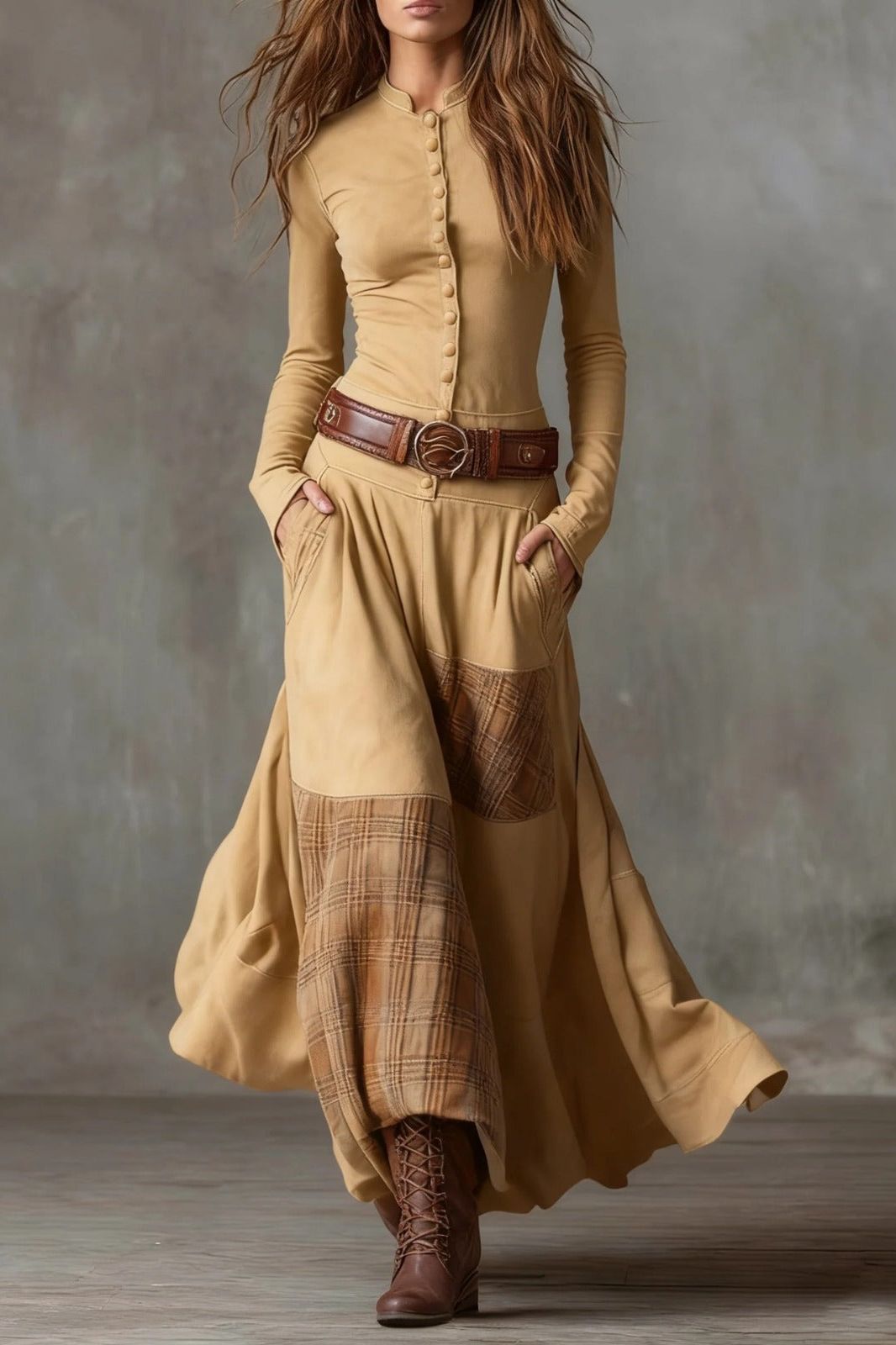 Modern Nomad Statement Maxi Dress