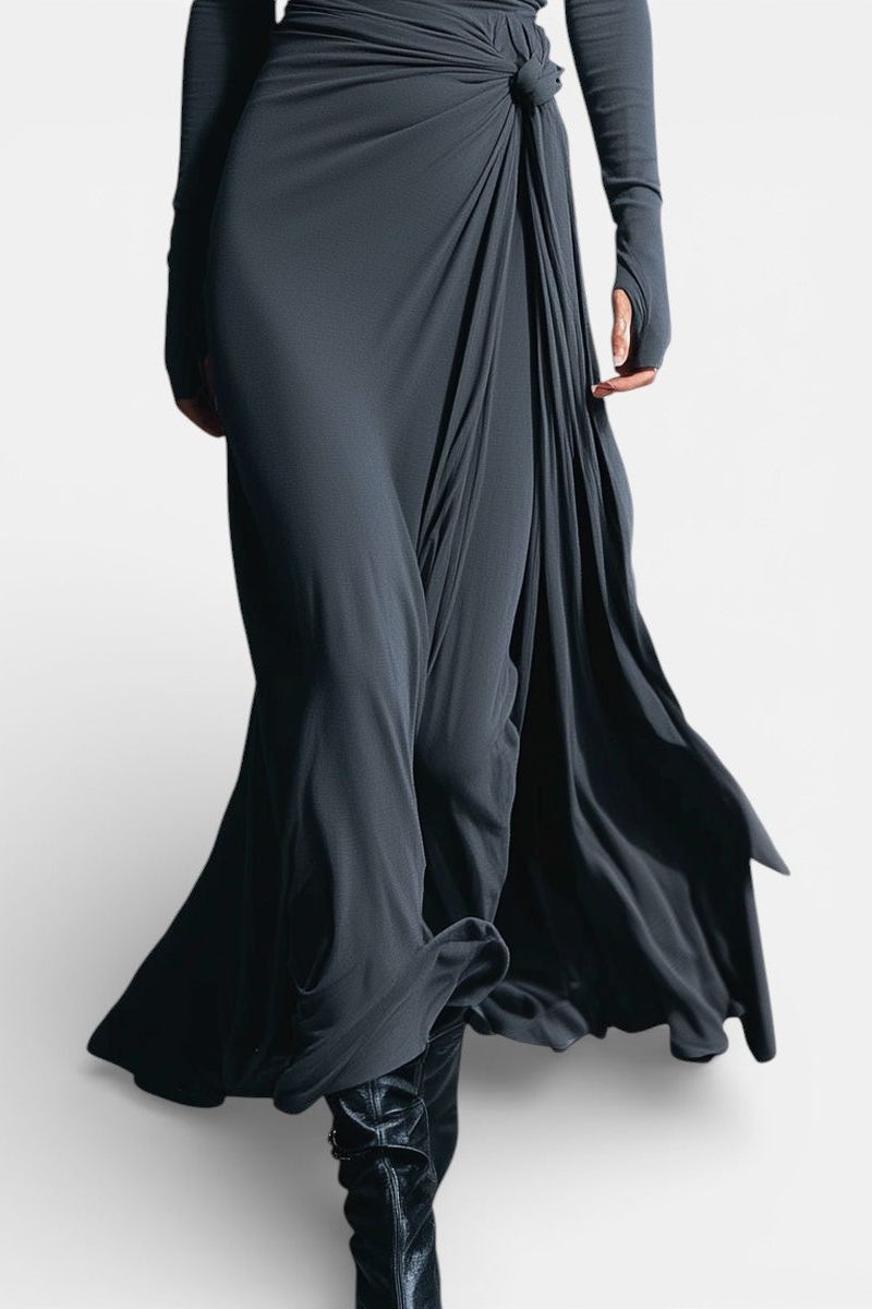 Naiara ❘ Maxi dress with side knot
