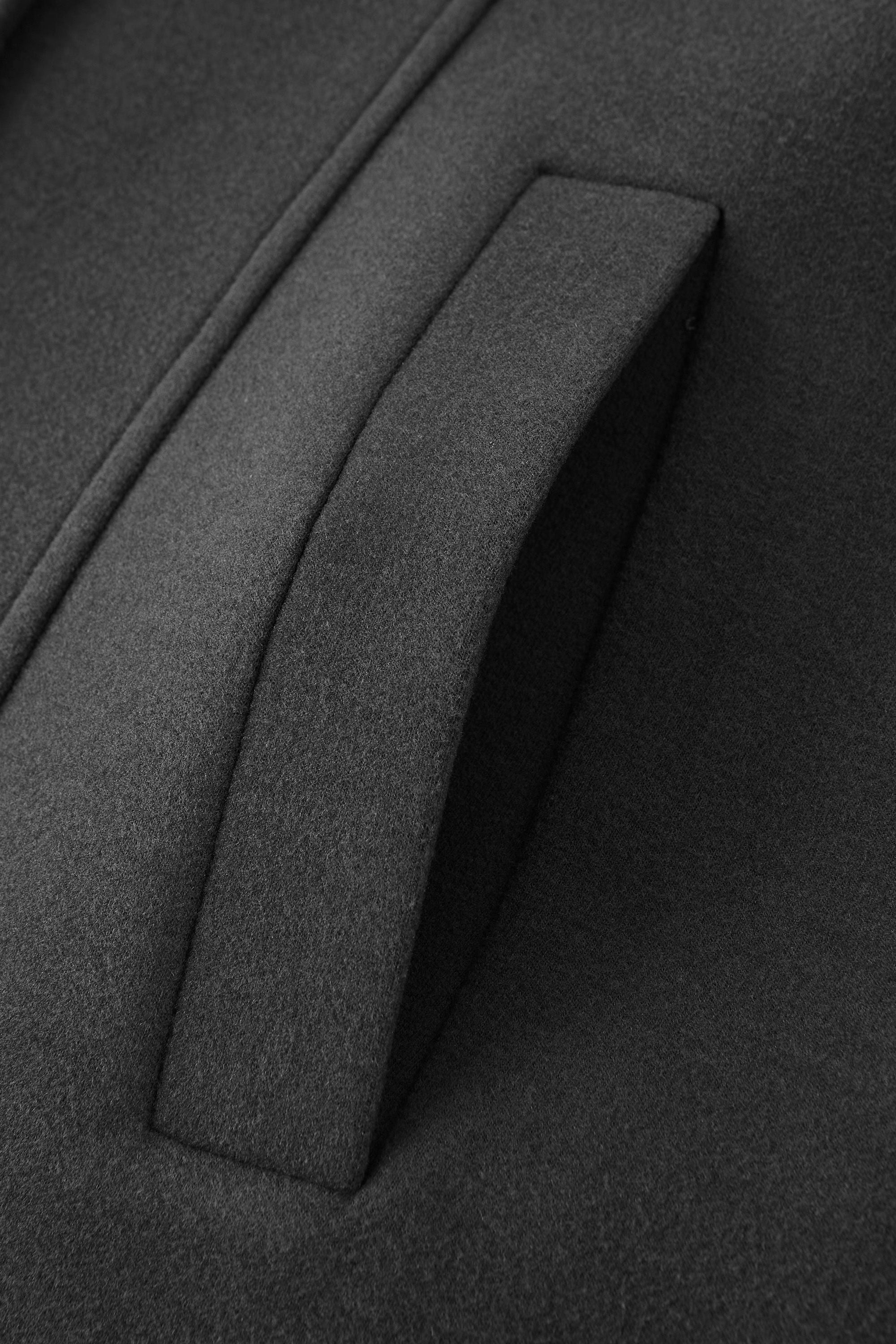 Button Front Collared Coat