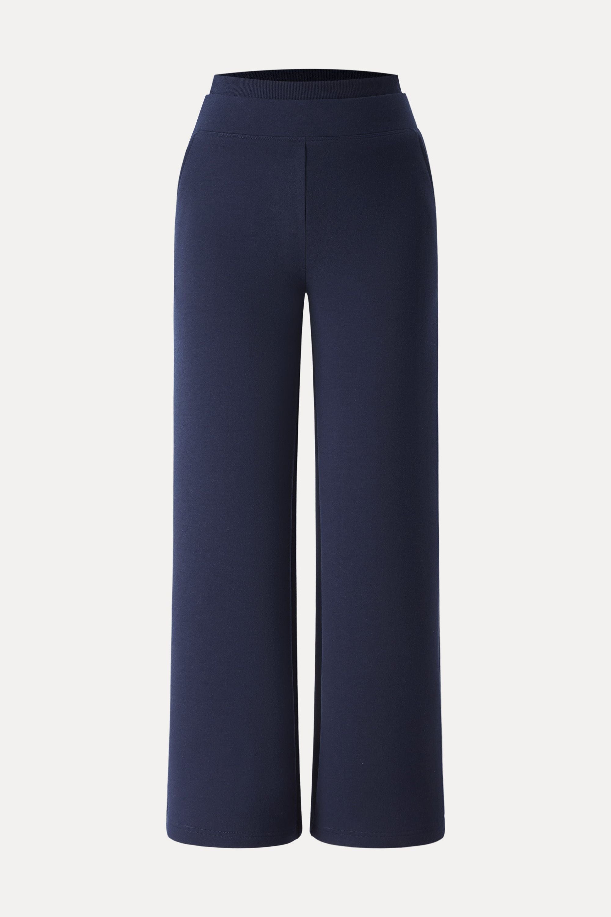 Straight Leg Pants with Pockets