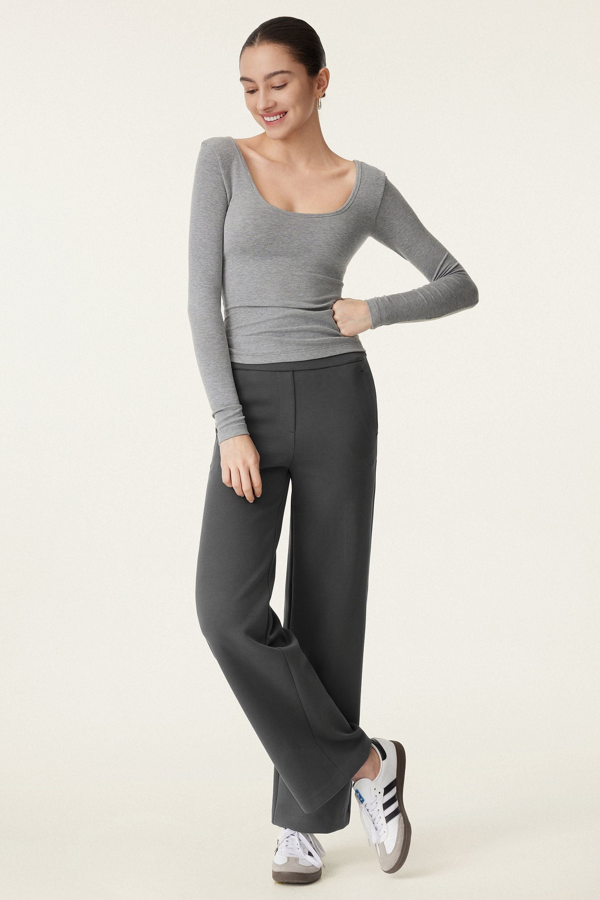 Straight Pant with Pockets