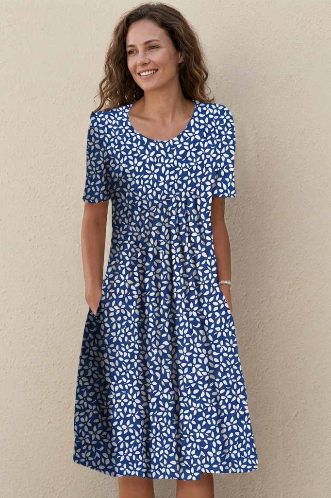 Cotton Tummy Coverage Dress