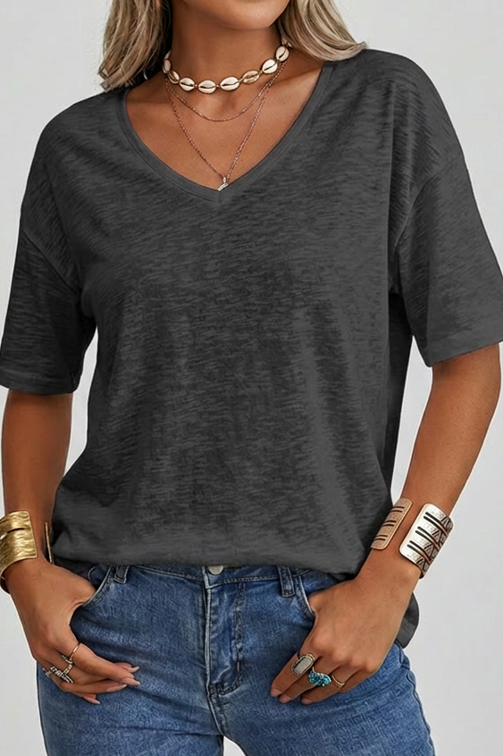 Everyday V-Neck Top