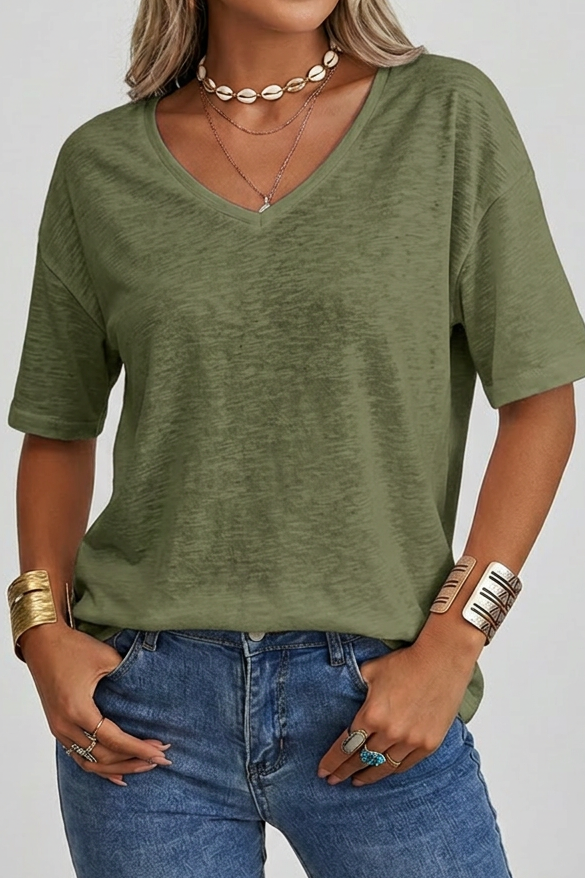 Everyday V-Neck Top