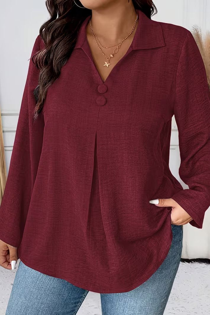 Chic Long Sleeve Blouse