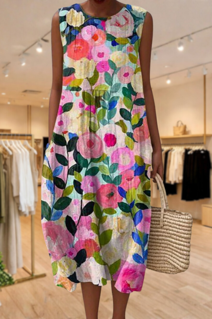 Chic Comfort Midi Dress