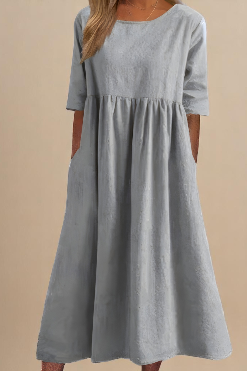 Effortless Elegance Midi Dress