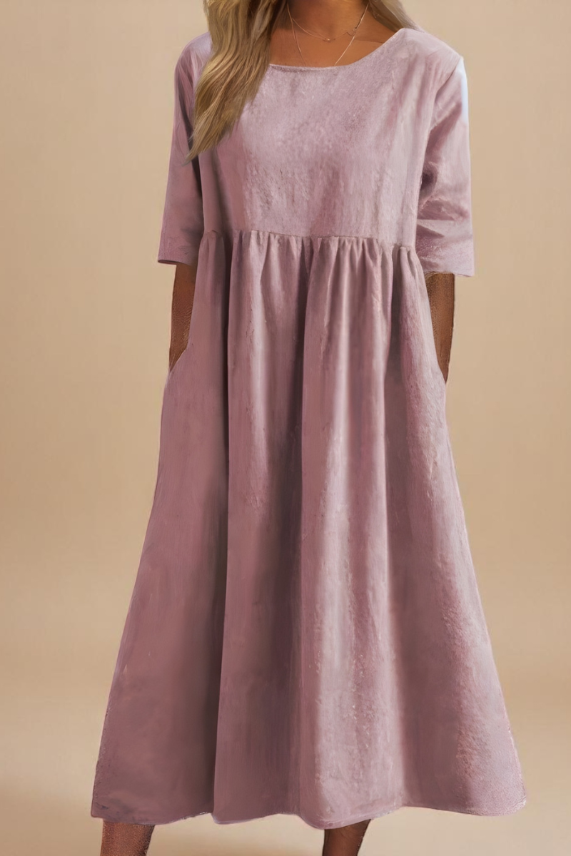 Effortless Elegance Midi Dress