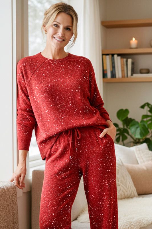 Glimmer luxe two-piece set