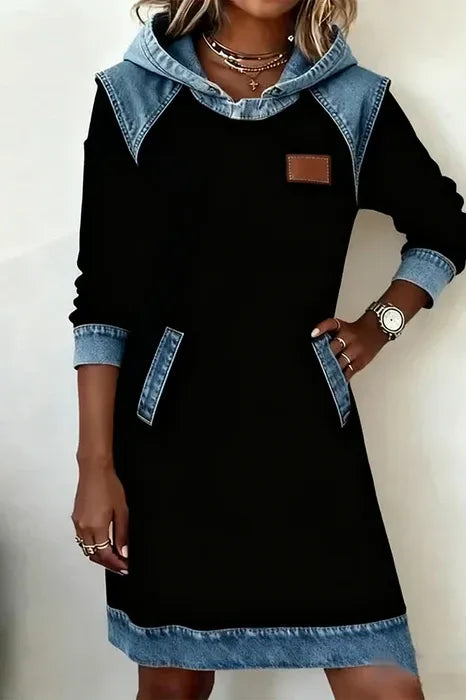 Casual Hoodie Dress
