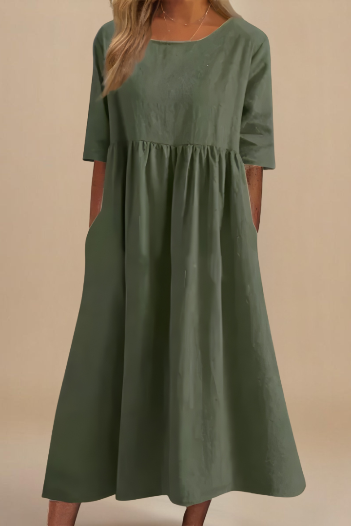 Effortless Elegance Midi Dress