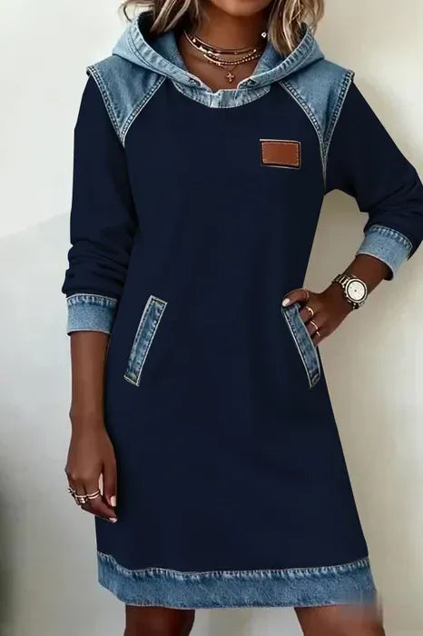 Casual Hoodie Dress